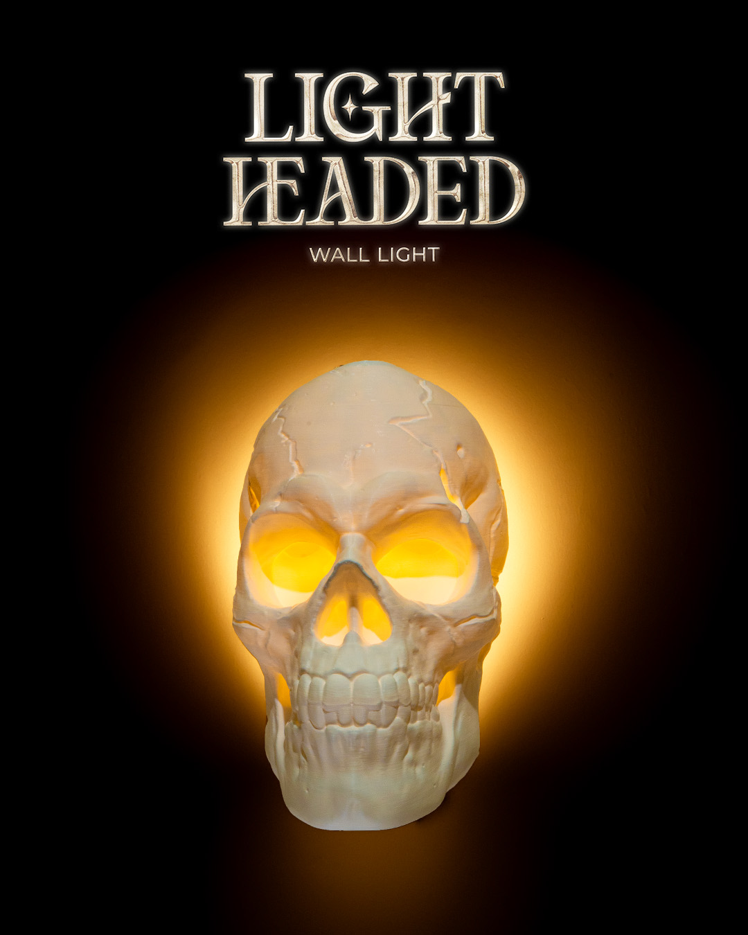 Light Headed Wall Light
